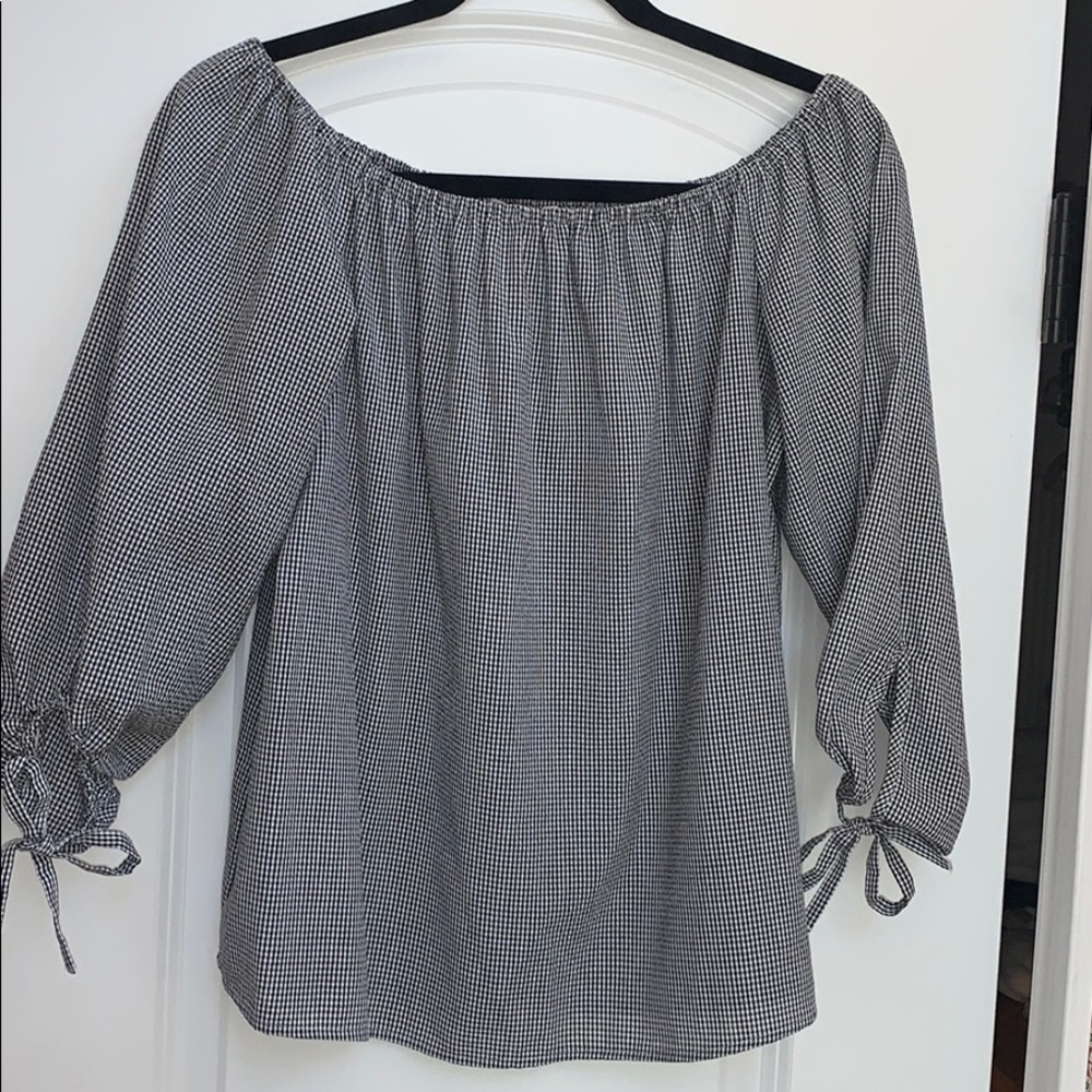 Michael Kors Gingham Blouse
